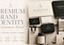 create a premium brand identity and style guide for ecommerce brands